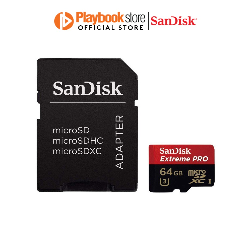 64gb карта памяти sandisk extreme pro