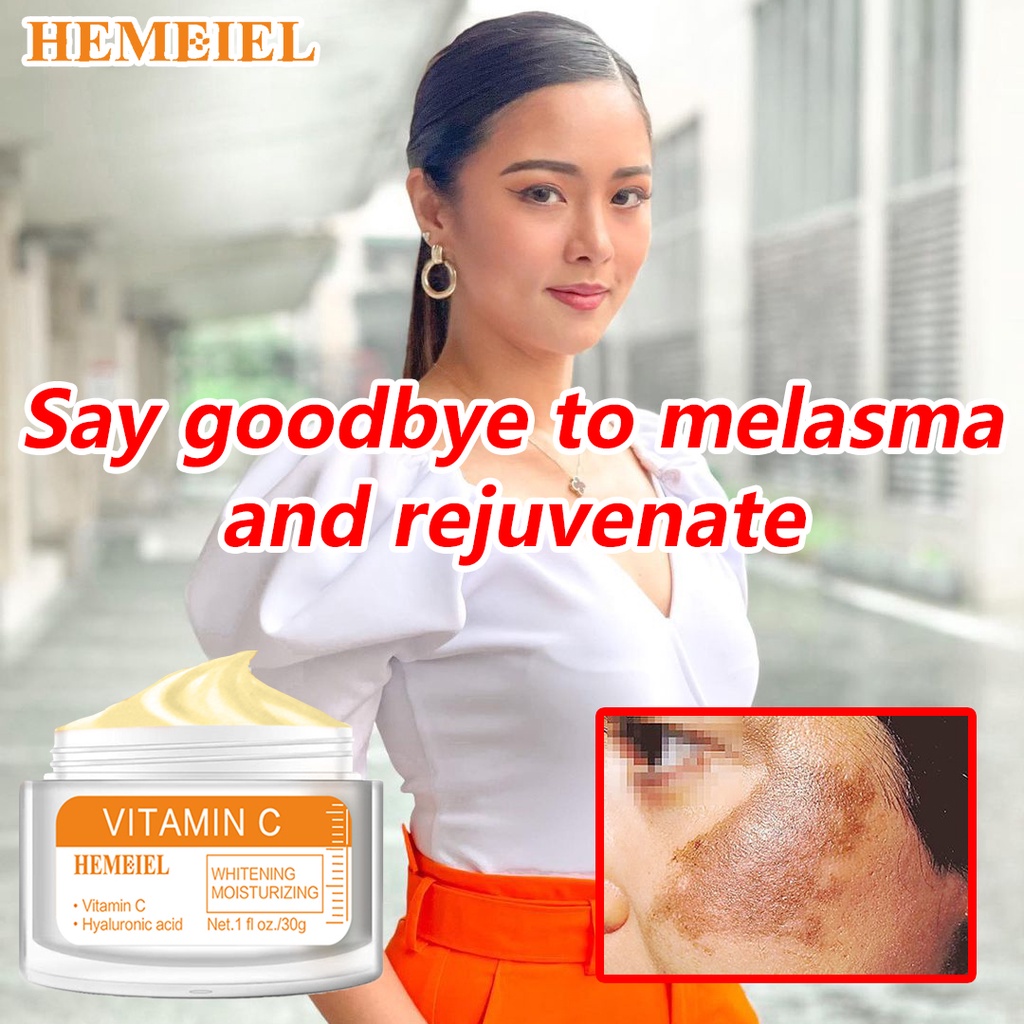 HEMEIEL Vitamin C Whitening Cream/Melasma Cream Pekas Remover Original