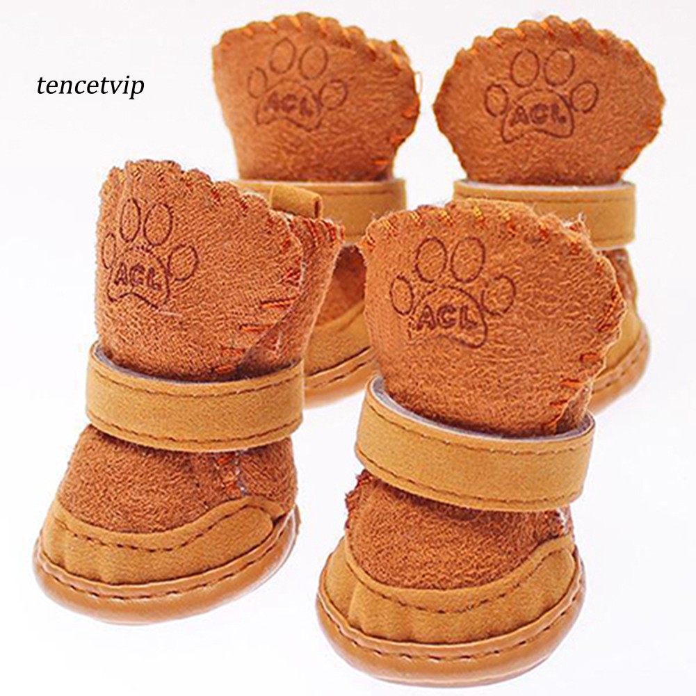 small dog snow boots