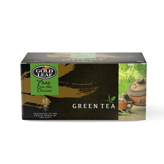 Gold Leaf Oriental Blends: Green Tea 25 Teabags ( great taste ...