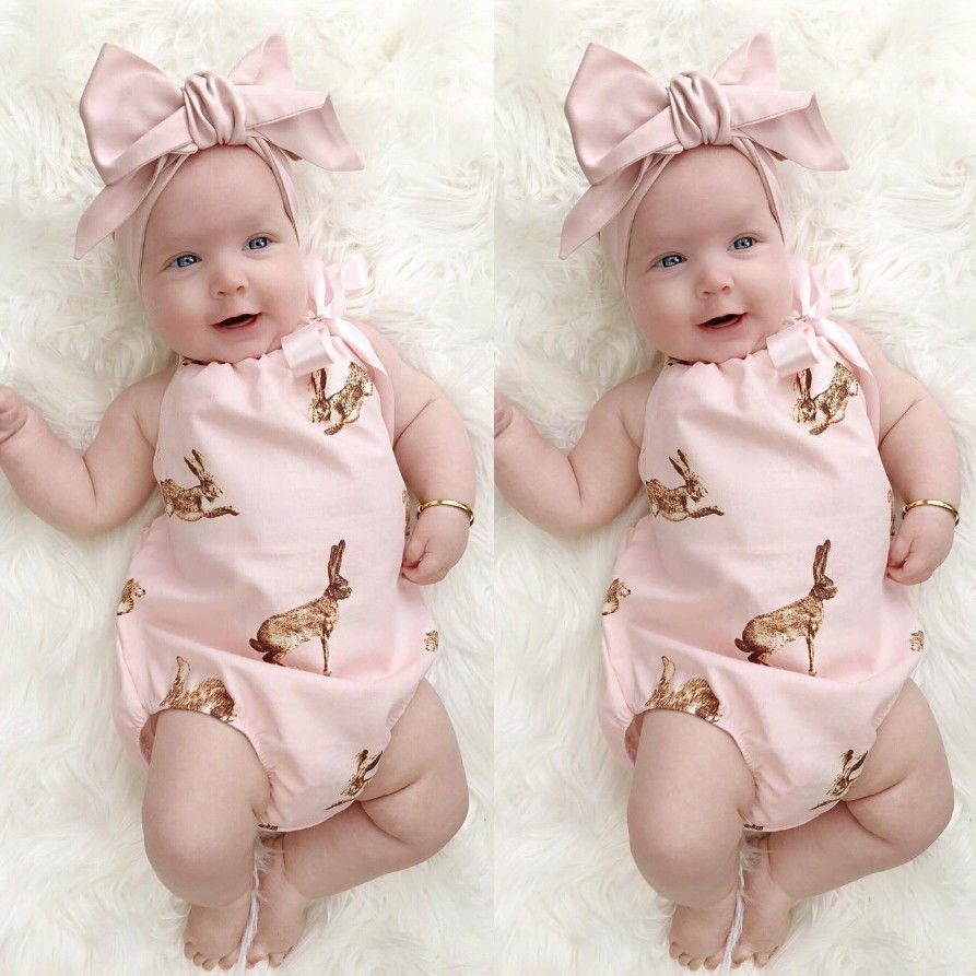 rabbit romper baby