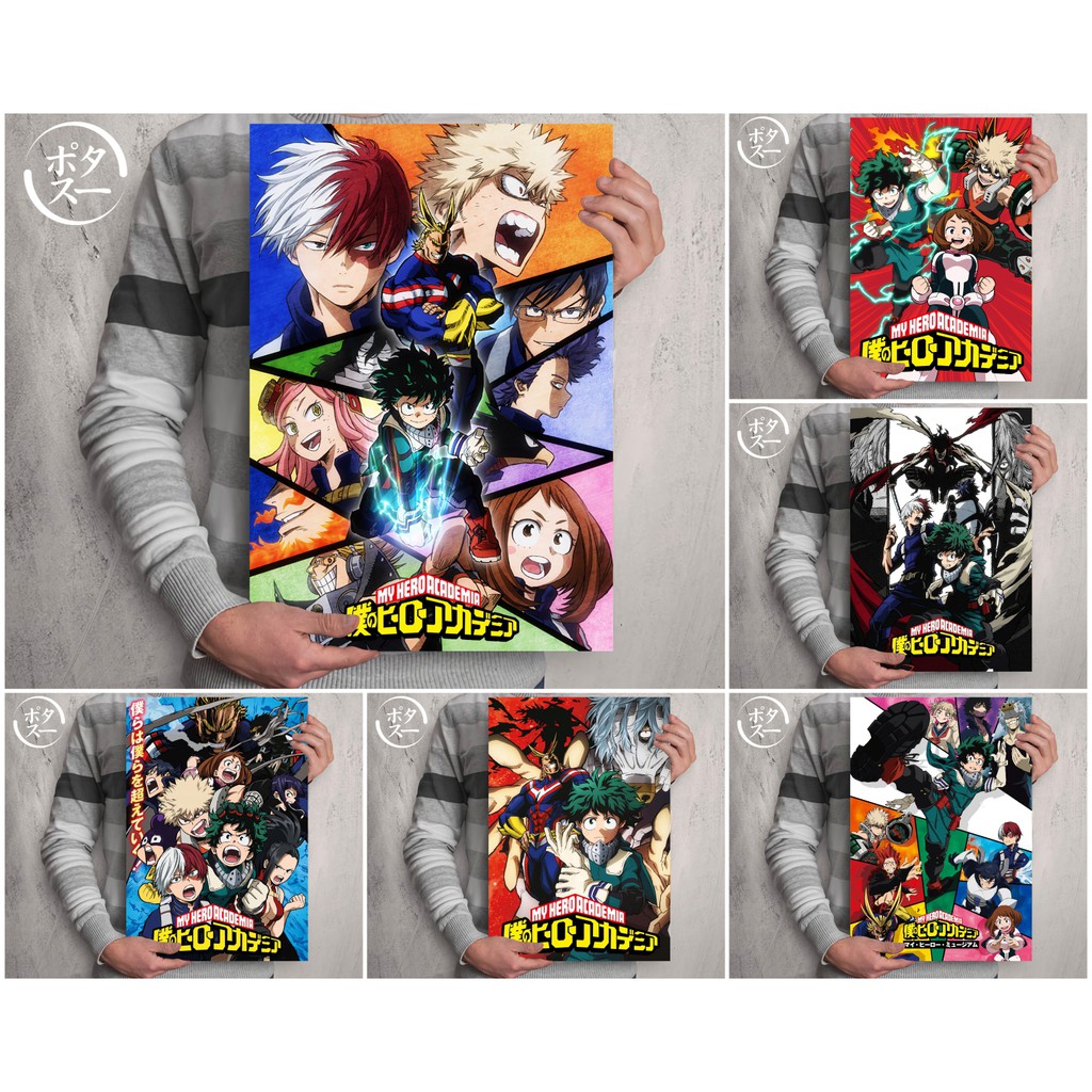 Anime Boku No Hero Academia / My Hero Academia Season 2 Poster Collection -  Size A3+ | Shopee Philippines