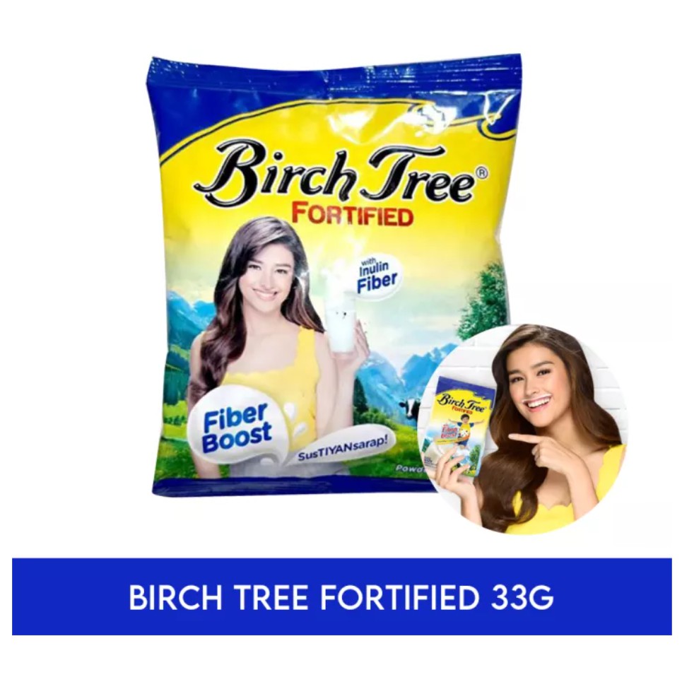 Birch Tree Fortified Milk Powder Sachet 33g (1 oz) | Shopee Philippines