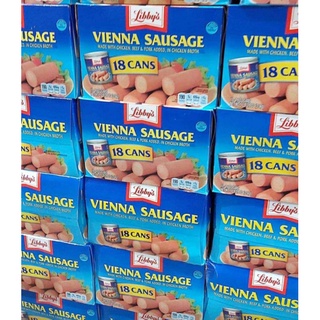 Libby’s Vienna Sausage 1 box 18 cans