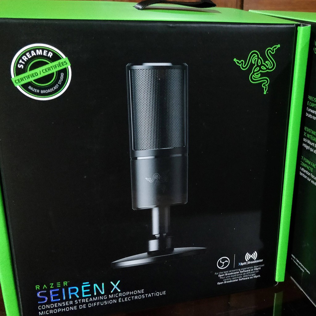 Razer Seiren X Usb Streaming Microphone Shopee Philippines