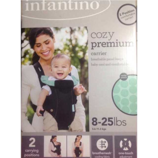 infantino cozy rider baby carrier