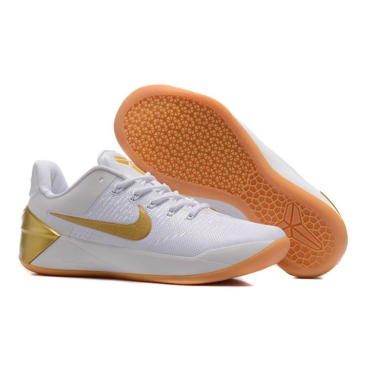 kobe white gold shoes