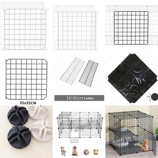 35*35cm Dog Cage with door Extensible Pet cat Cage Dog Rabbit Fence Pet Playpen Animal Cage