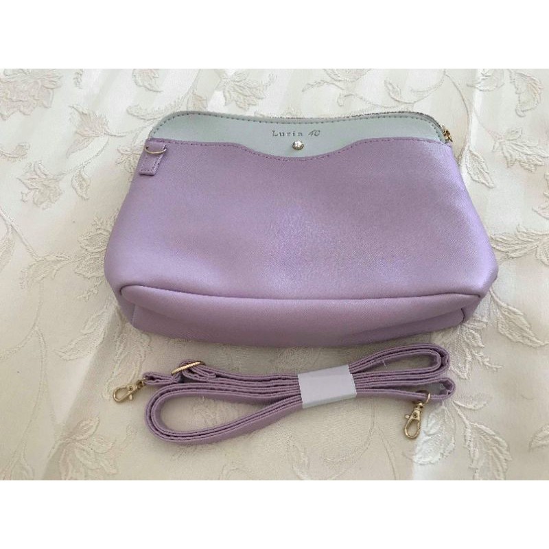 Luria 4c Purple Sling Bag Shopee Philippines