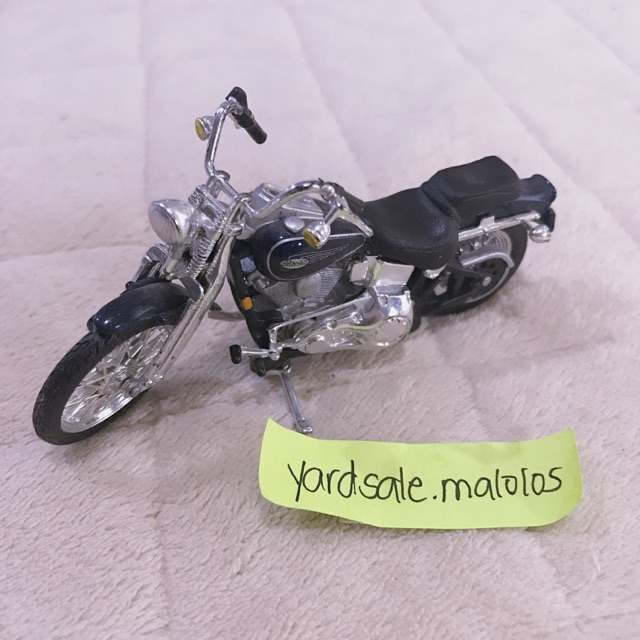 harley davidson motorcycle scale models