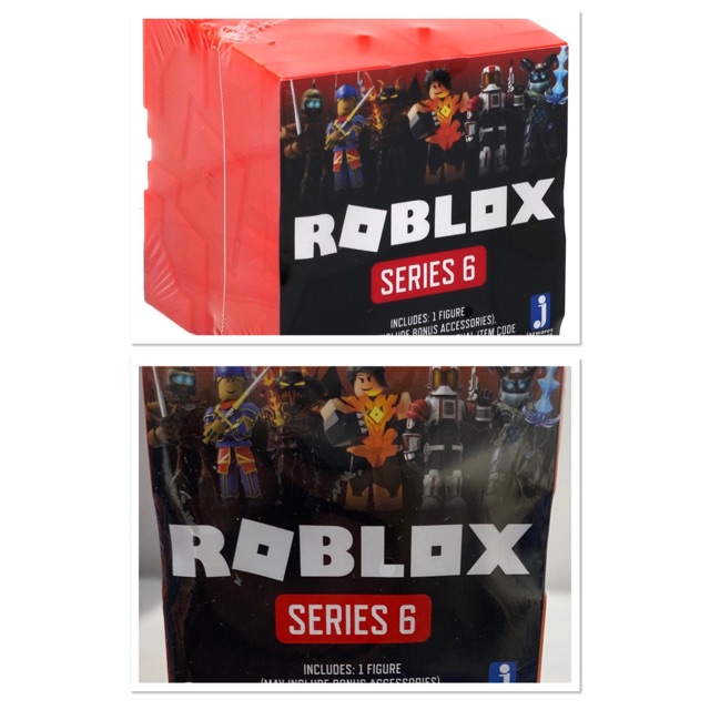 2 Roblox Series 6 Mystery Pack Orange Cube Shopee Philippines - assemble legends of roblox 6 pack series 2 mix match parts game