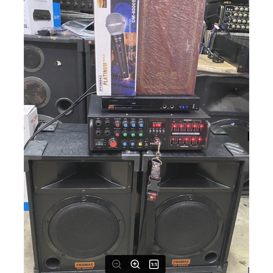 Karaoke Set D777 Doremi with17,000 songs Karaoke Player and Promac