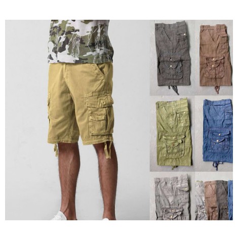 six pocket cargo shorts