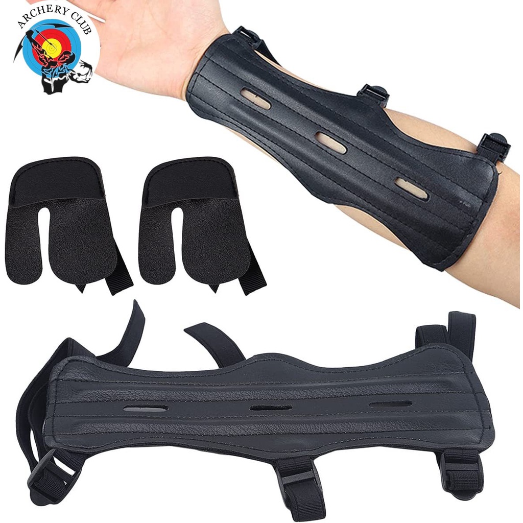 AMEYXGS Archery Arm Guard TAIZER 4 Pack Armguard Bracer, Archery Arm