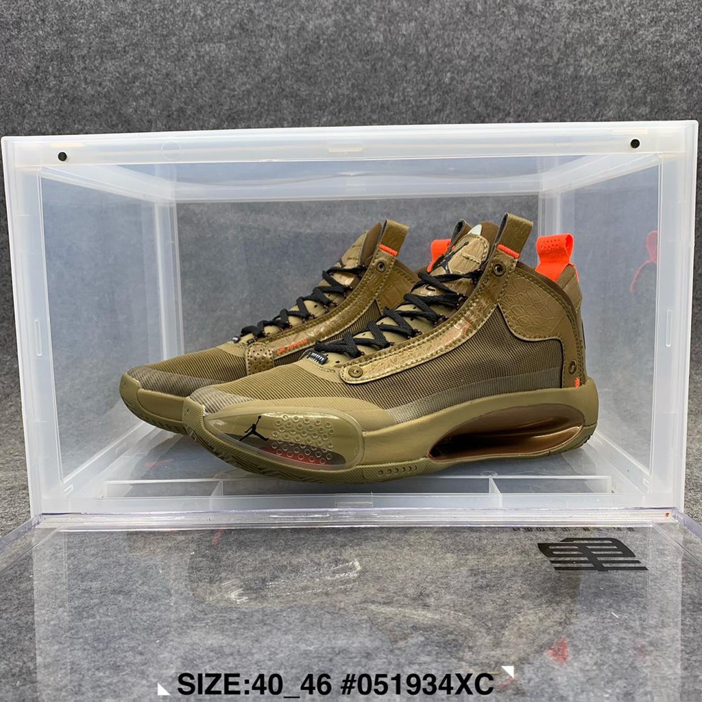 New Product Special Air Jordan 34 Bayou Boys Jordan 34 Generation Air Cushion Men S Basketball Shoes Zion Pe Size 40 46 Shopee Philippines