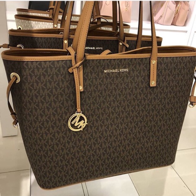 michael kors tote bag with zipper