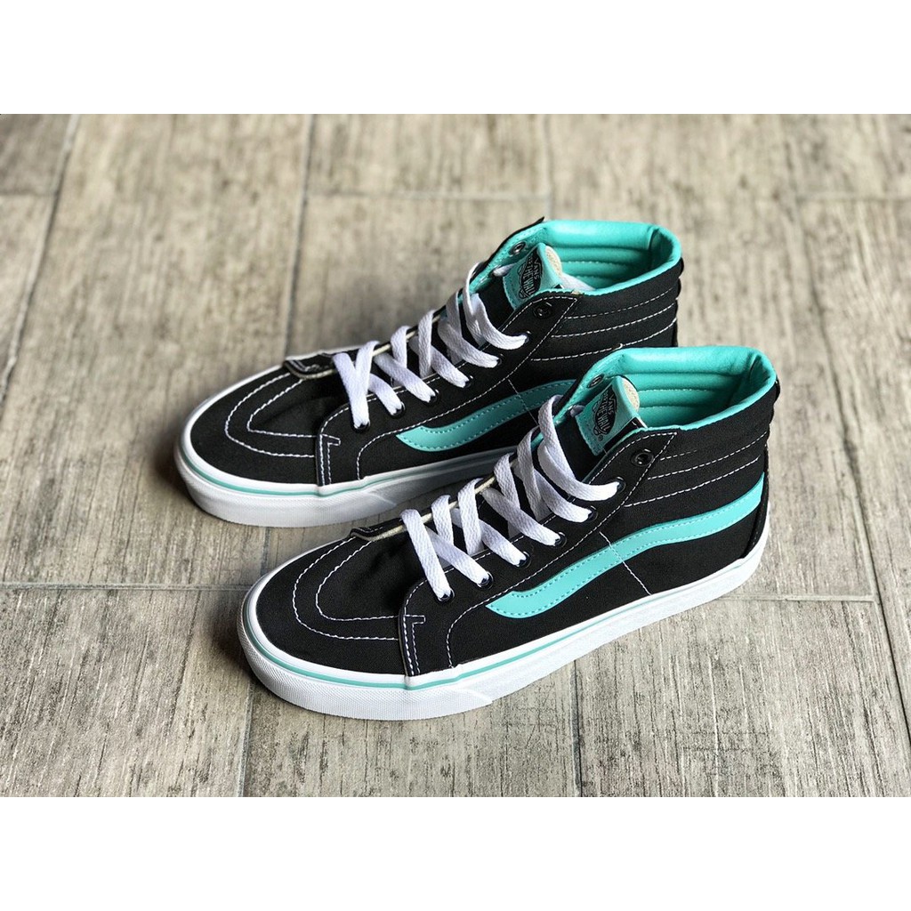 mint high top vans