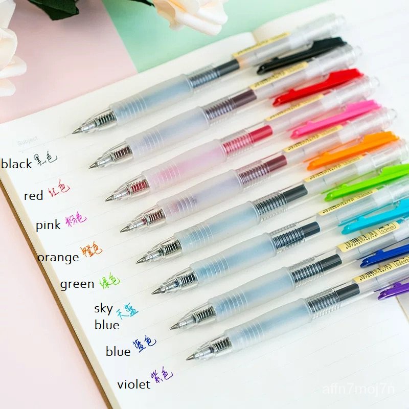 Retractable 0.5mm Color Gel Pens VdHK | Shopee Philippines