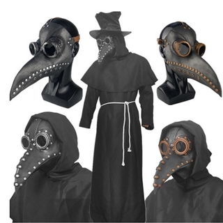 Plague Doctor Mask Birds Long Nose Beak Faux Leather Steampunk Halloween Shopee Philippines - steampunk doctor roblox