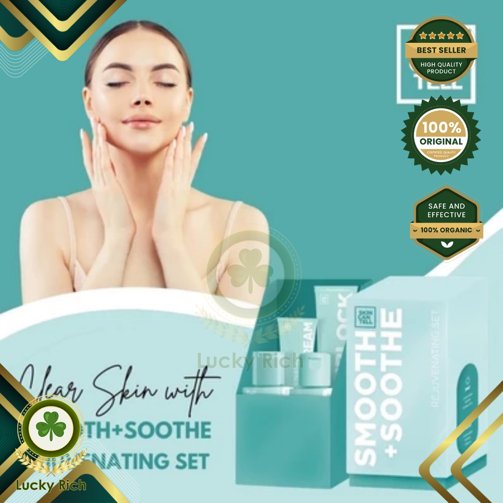 Skin Can Tell Smooth + Soothe Rejuvenating Set Original Exfoliating 2022 expiration Shopee