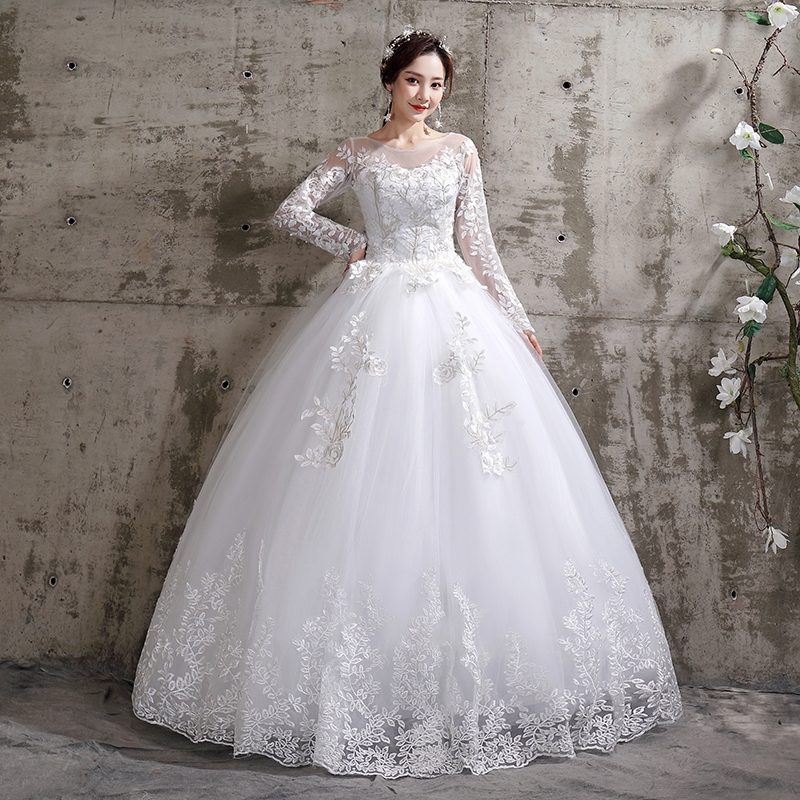 court style wedding dress