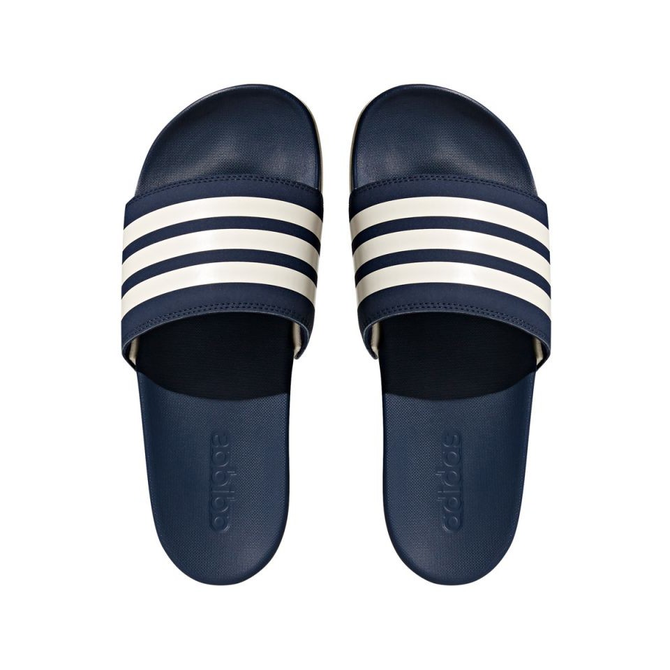 adidas men's adilette cloudfoam  slide sandal