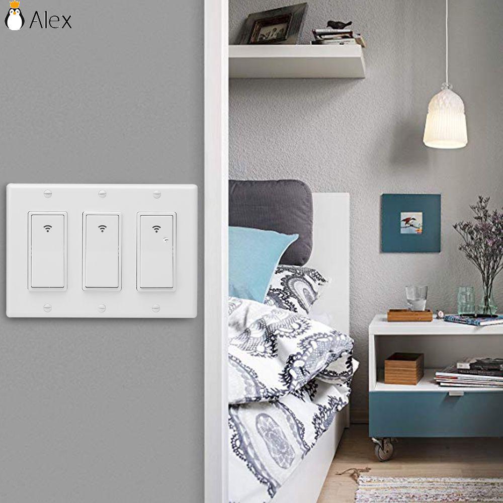 gosund 15a smart wifi light switch with remote control and timer