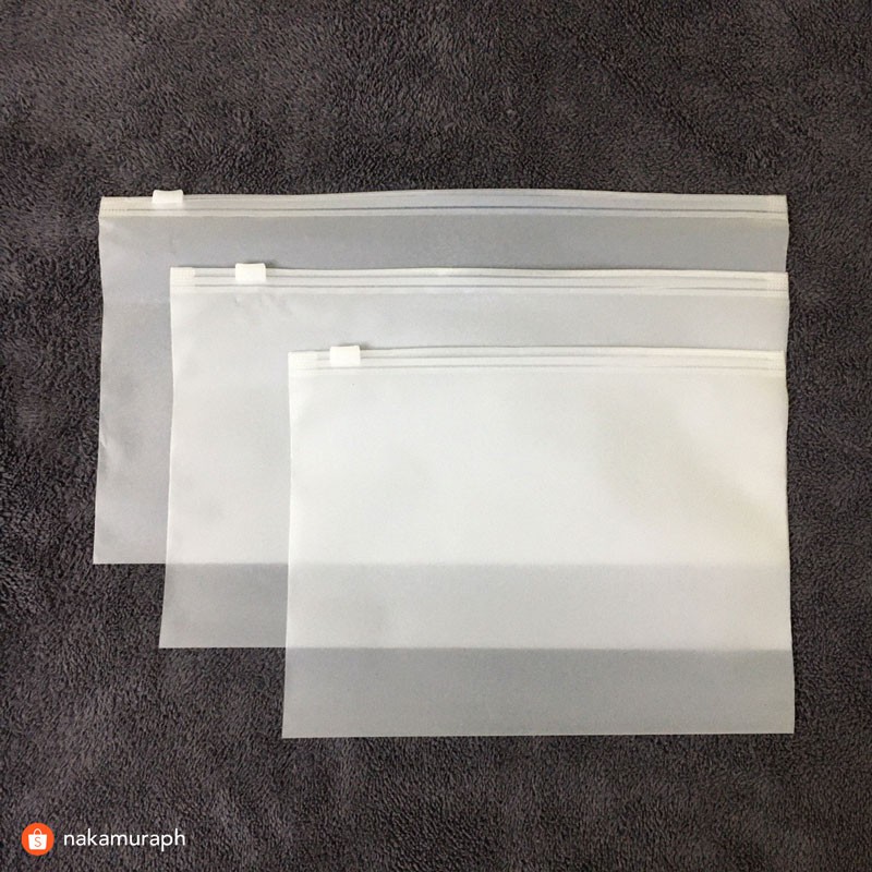 HORIZONTAL FROSTED ZIPLOCK BAG Shopee Philippines
