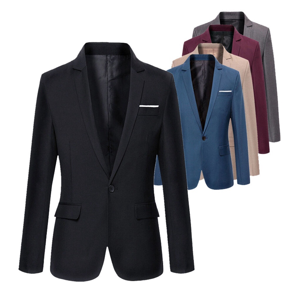 men's casual blazers slim fit