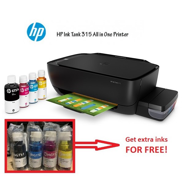 Как транспортировать принтер hp ink tank 315