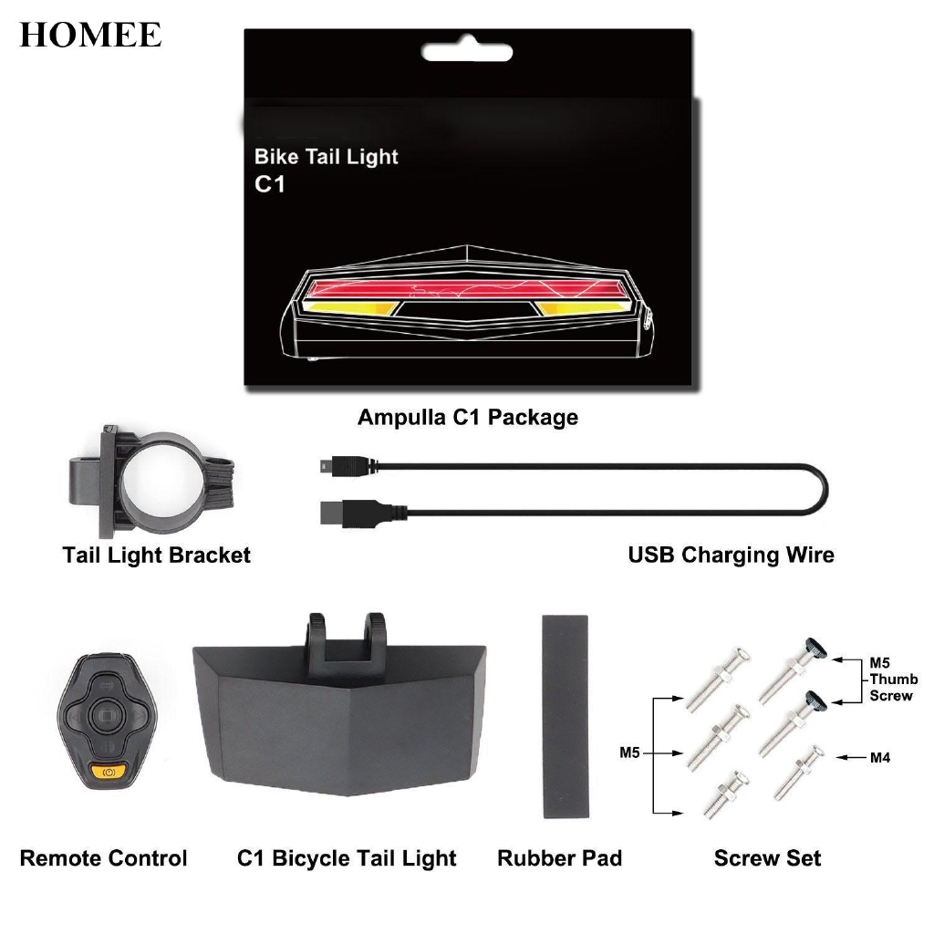 ampulla bike light