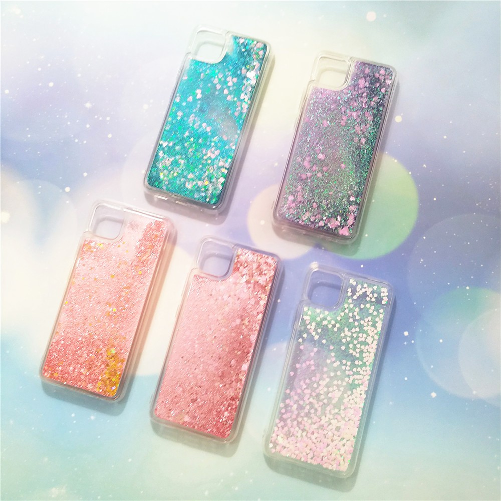 Liquid Glitter Quicksand Soft Silicone Case Realme C11 C12 C15 C3 C2 C1