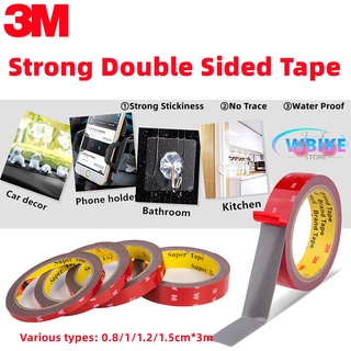 3M 5MM to 15MM Automotive Truck Auto Acrylic Double Sided Adhesive Car Tape Best 