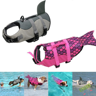 Fashion pet safety clothing dog life jacket swimming protector vest surfing protective clothing