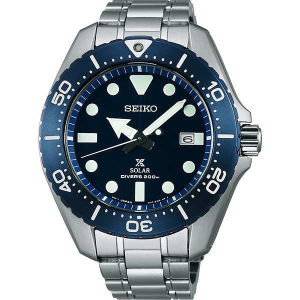 Seiko Prospex Scuba Solar Titanium Diving Watch - Blue V 157 - 0 Bn 0 B |  Shopee Philippines