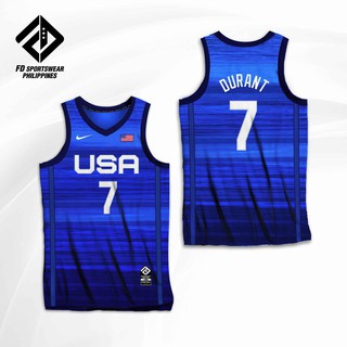 Usa Basketball Olympic 21 Light Full Sublimated Jersey Shopee Philippines