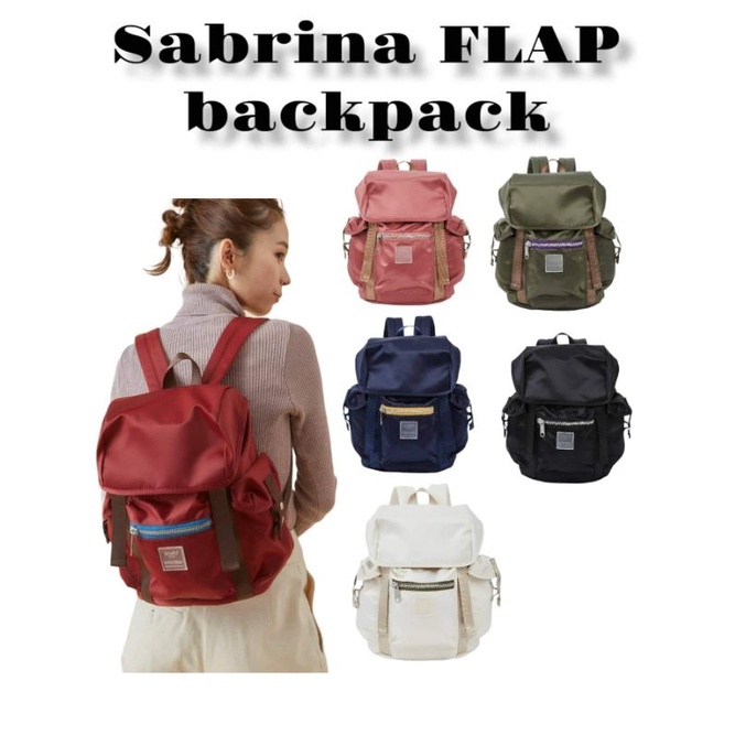 Anello Hub Anello Sabrina Flap Nylon Backpack Regular Size Unisex Shopee Philippines