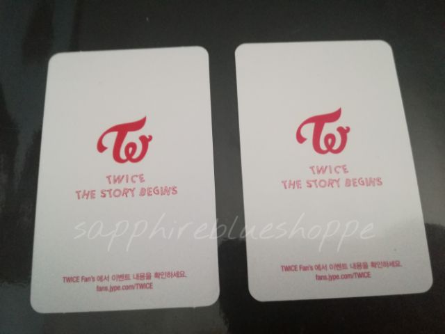 Twice The Story Begins Group Photocards Shopee Philippines
