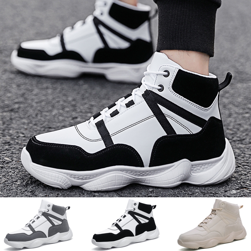 high top fashion sneakers
