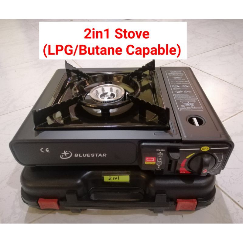 2in1 Portable Stove (LPG/Butane capable) High Quality ( Samgy