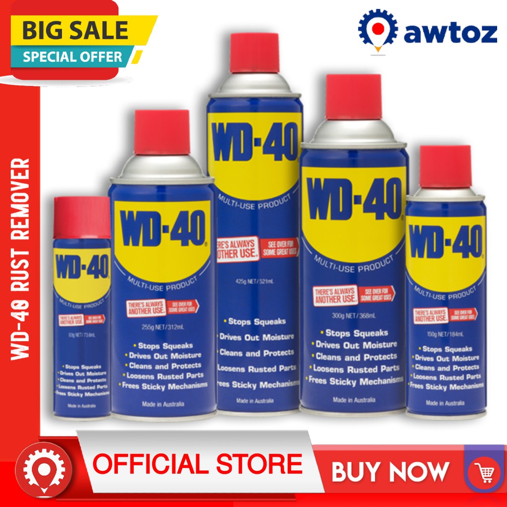 WD40 Rust Remover and Oil (WD40) Original Shopee Philippines