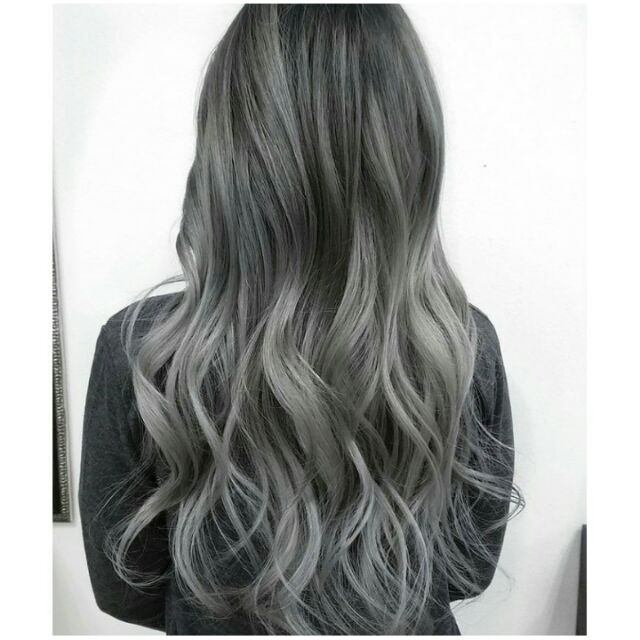 Light Grey Hair Color Organic 100 Authentic