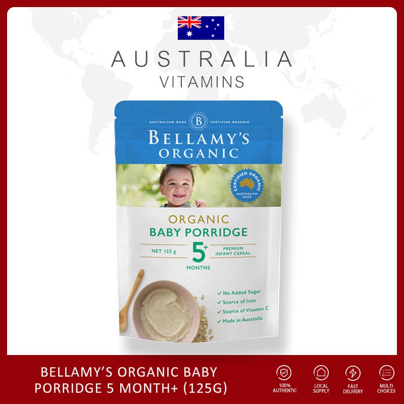 bellamy's baby porridge
