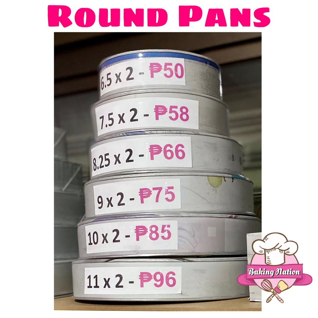 round-cake-pan-all-sizes-shopee-philippines