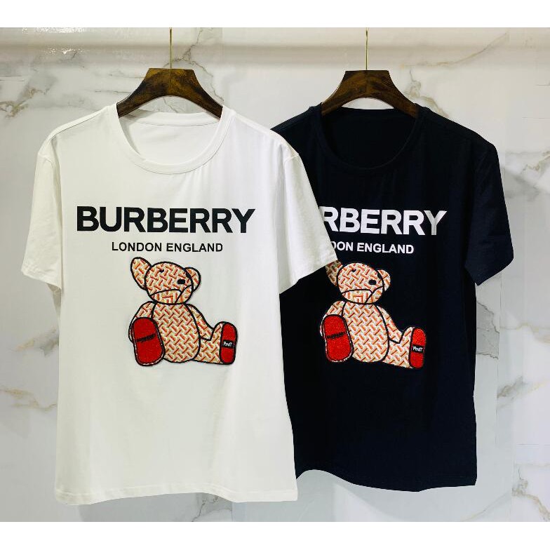 burberry teddy t shirt