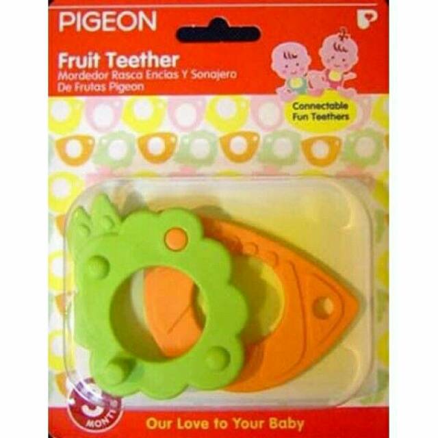 pigeon fruit teether