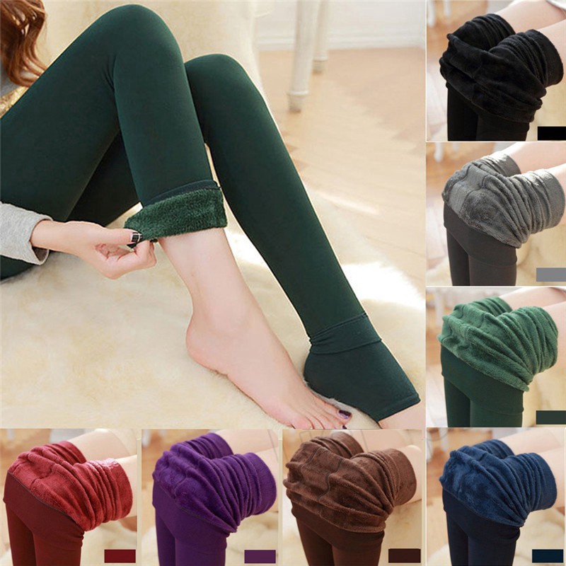 warm fleece leggings