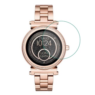 Tempered Glass Protective Film Guard For Michael Kors Access Sie Watch Smartwatch Display Screen P