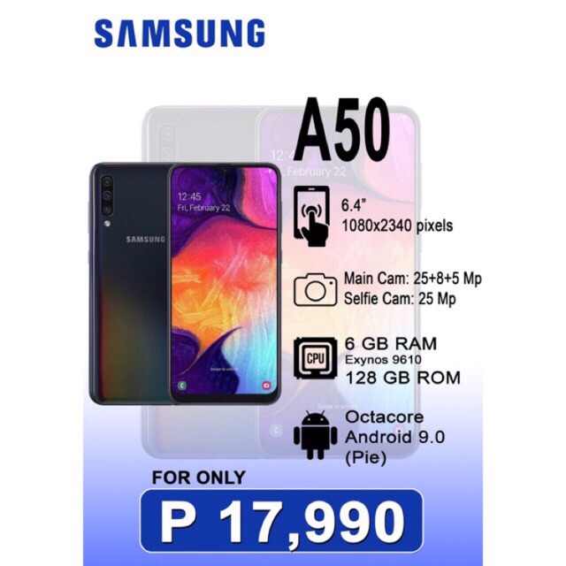 samsung a50 combo original