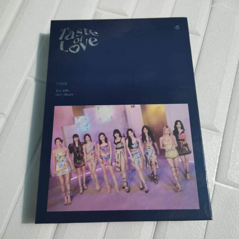 Twice Taste of Love Fallen Ver unsealed album | Shopee Philippines
